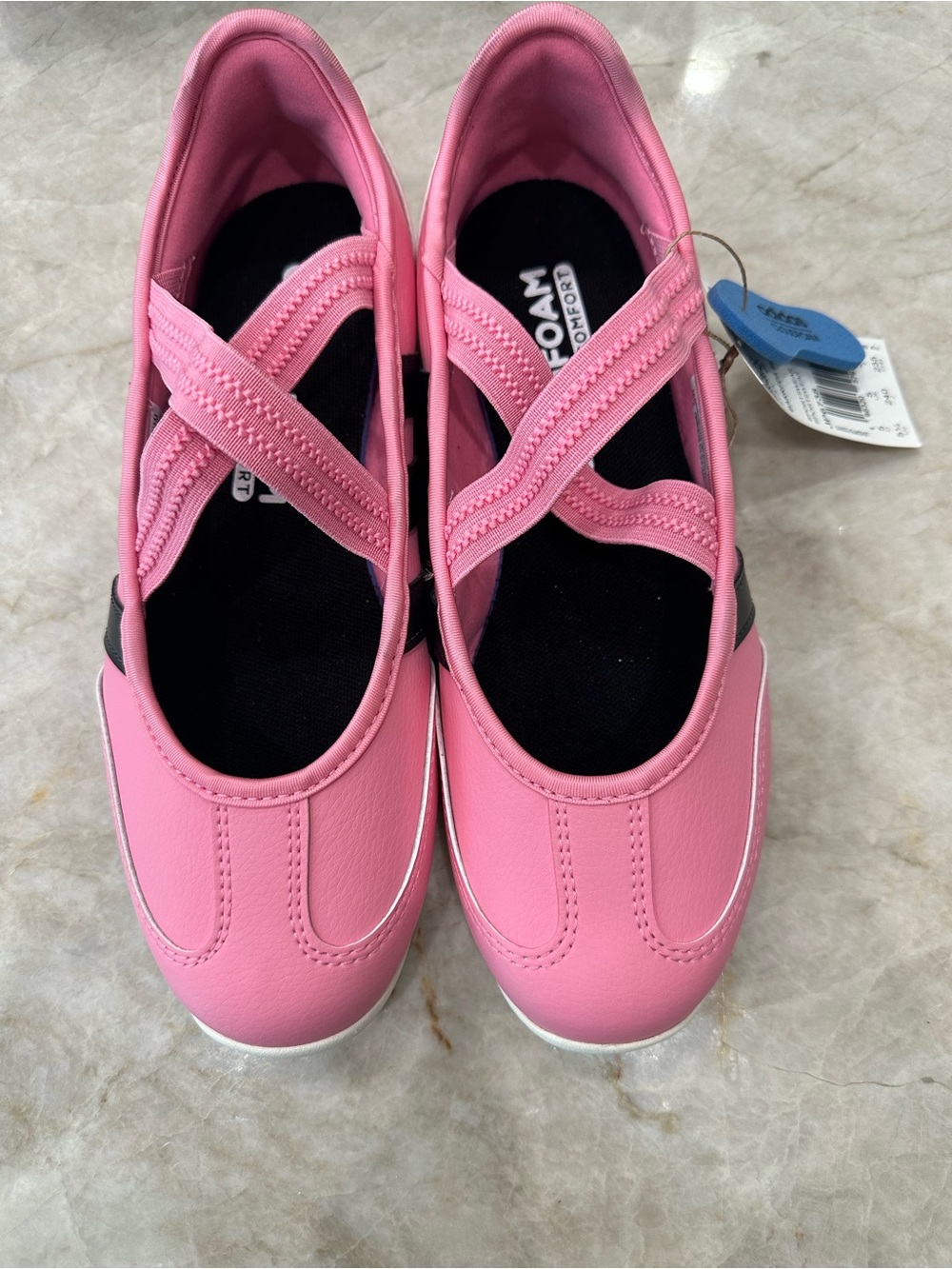 adidas Pink Slip-On Athletic Shoes